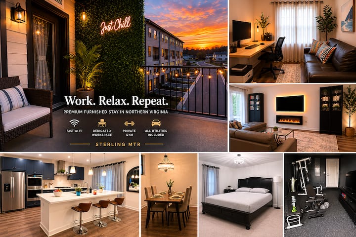 Cozy Modern Condo Near Dc & Dulles - Trailside Park, Ashburn