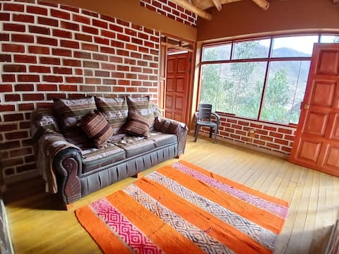Popular Airbnb listing: Mountain View Cabin Pisac in Pisac