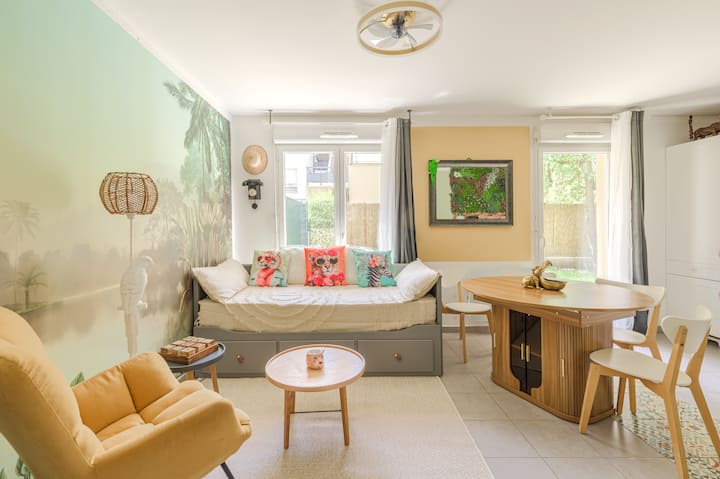 L’éden Sauvage Disney 10 Min Jardin Privé 200 M² - Bussy-Saint-Georges