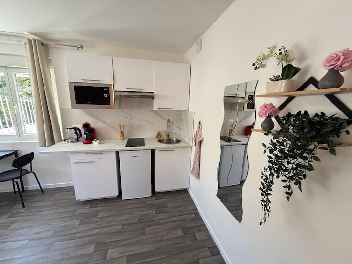 Superbe Studio 3 Lumineux Au Design Moderne - Tremblay-en-France