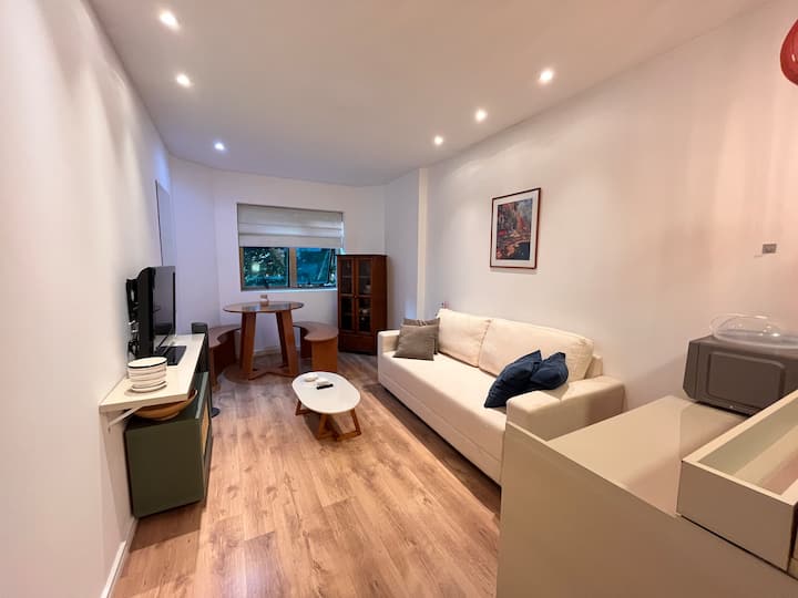 Flat Na Lagoa | Piscina E Garagem - イパネマ