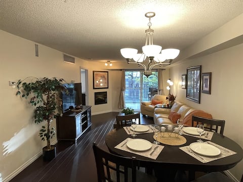 Successful Airbnb property: Times Square Next To Rogers Place #205 in Central Mc Dougall