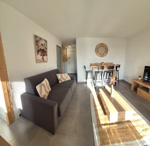 Airbnb performant: Le Cocon des Sables – Walking distance to the beach in Le Grau-du-Roi à Le Grau Du Roi