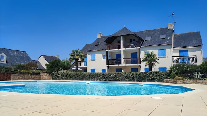 Maison Bord De Mer, 2 à 4 Personnes, Avec Piscine - Le Croisic
