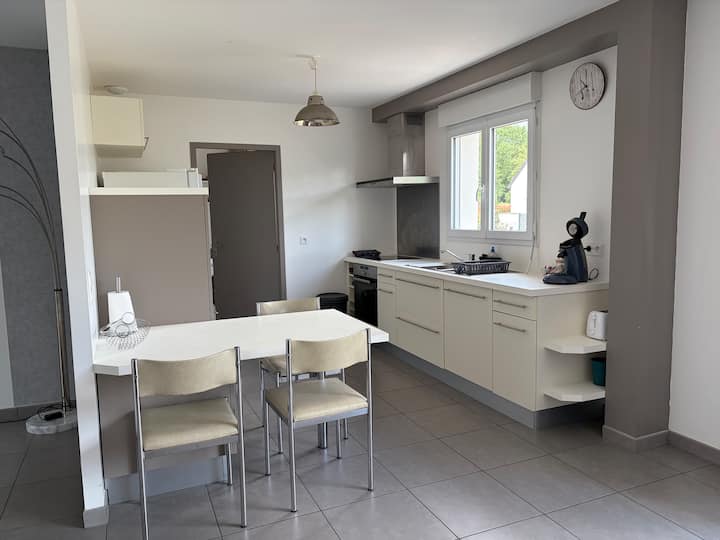 Maison Individuelle Récente 3 Chambres 7 Personnes - Romorantin-Lanthenay