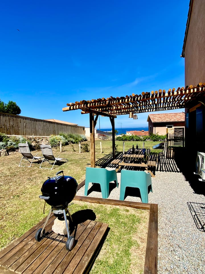 Rez-de-jardin De Villa à 300 M De La Mer Propriano - Propriano