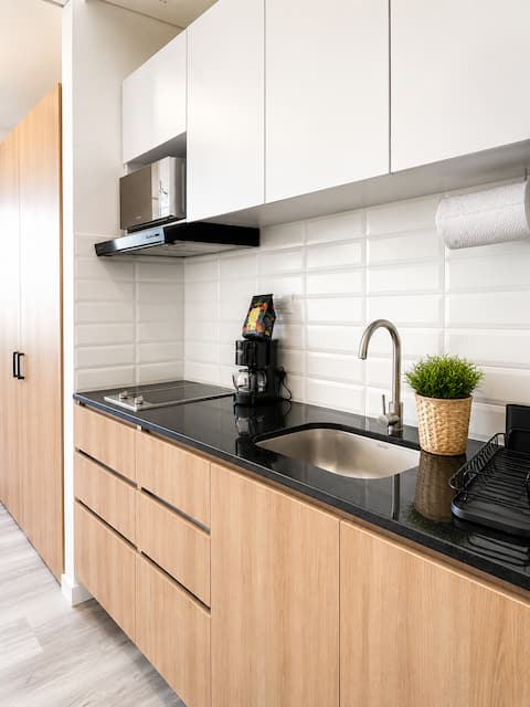 Anuncio de Airbnb popular: Skyline Studio | International Center | 21st Floor en Santa Fé