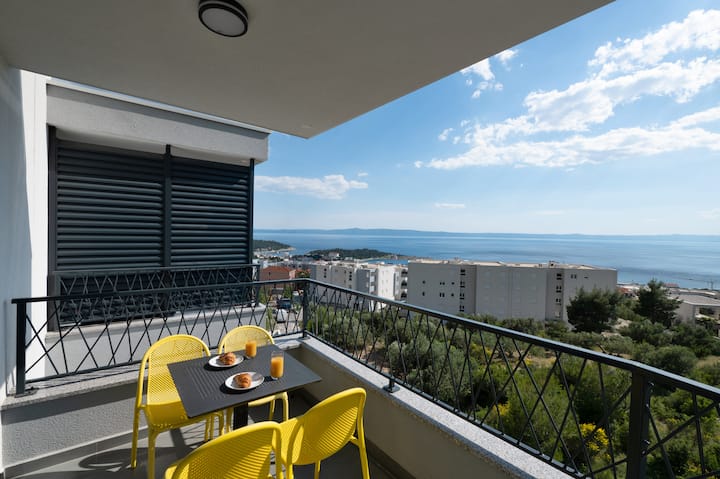 Apartment Vana With Sea View - Baška Voda