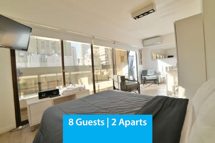 Obelisco | Opera | Rex | 8 Guests Balcon | E7 E10 - Buenos Aires