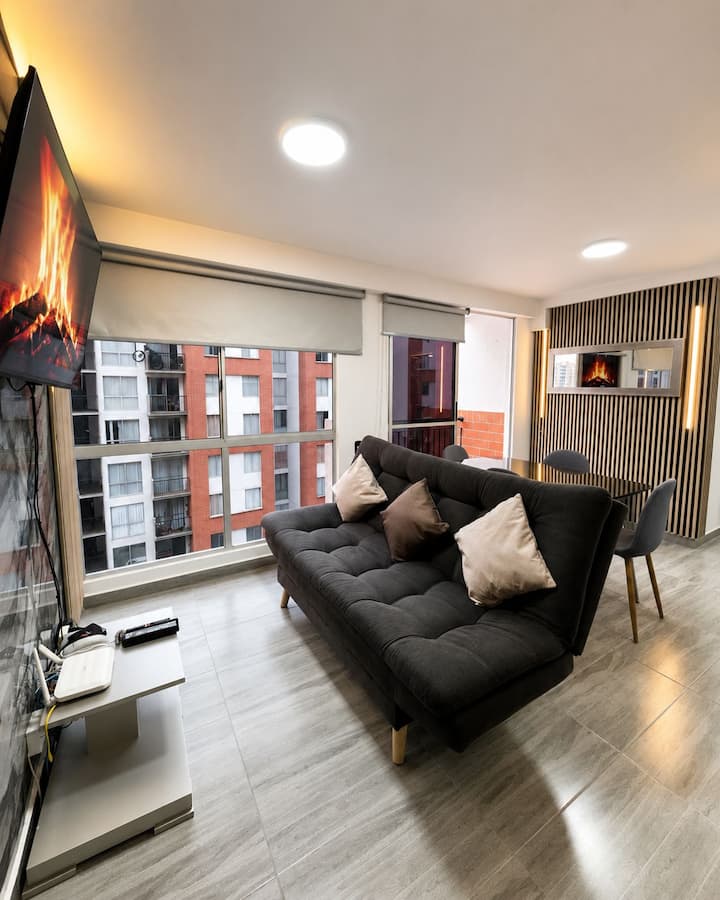 Espectacular Apartamento Amoblado Valle Del Lili - 
