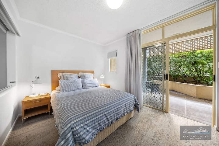 1 Bdrm Unit, Ground Floor, Parking, Wifi, Pool. - Brisbane