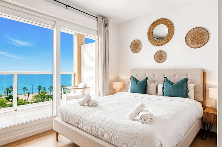Sea View Apartment With Terrace - Calm - Finestrat