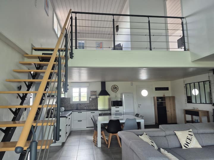 Maison Cosy Confort à Moins De 10 Min De L'océan - Saint-Michel-en-l'Herm