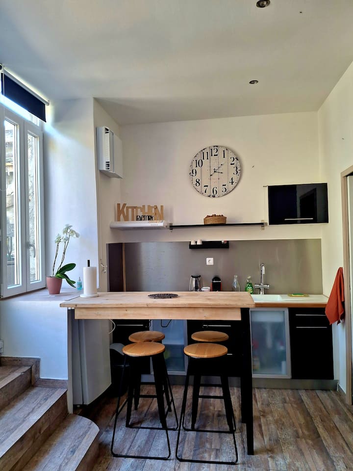 Studio Cosy Avec Jardin Proche De La Seine - Fontainebleau