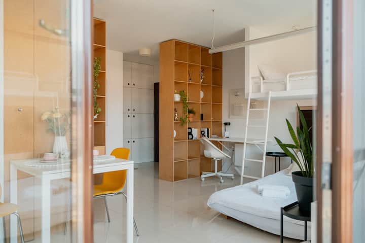 City Studio Wrocław•near Main Station•ac & Balcony - Wrocław