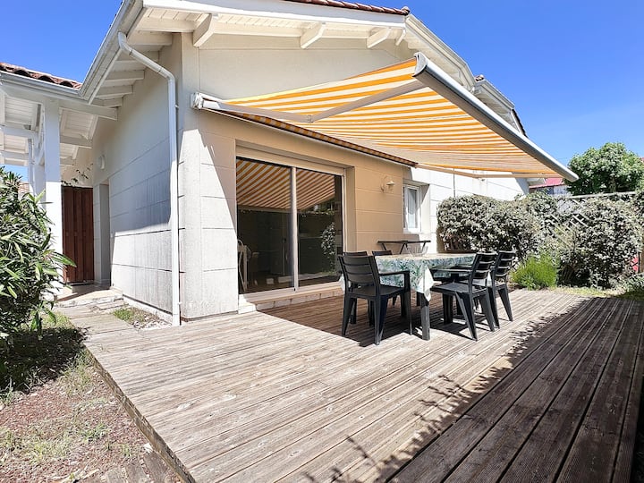 Fronton 5 - T3 Rez-de-jardin à 900m Océan - Mimizan Plage