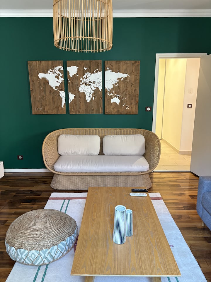 Appartement Hyper-centre - Spacieux - 4 Personnes - Grenoble