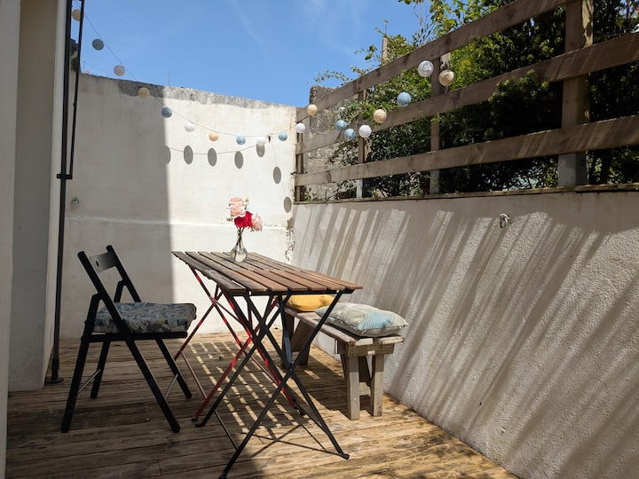 Maison De Ville Confortable - Jardin Et Cheminée - Brest