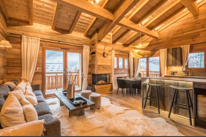 Appartement 6 Personnes Luxe Centre Megève - Megève