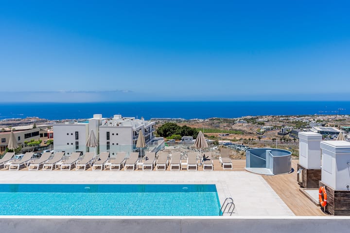 ÁTico Premium · Terraza Privada · Vista Al Mar - Adeje