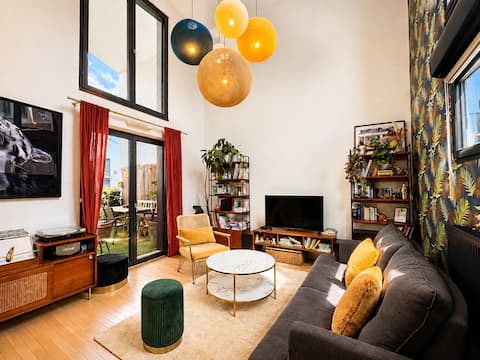 Top performing Airbnb: Luxury duplex on the outskirts of Paris in Asnières Sur Seine