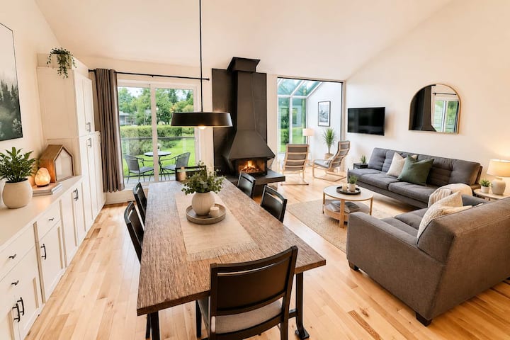 Vue Msa, Sauna, Tennis, Piscine | Le Mont-agnard - Beaupré