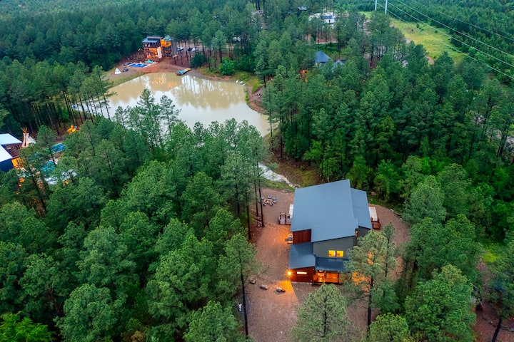 Luxury Cabin For 22 | Pool, Hot Tub & Atv Access - Oklahoma