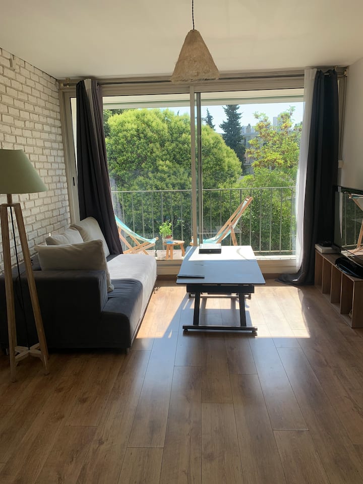 Appartement T3, Cosy, Entouré D'arbres - Marseille