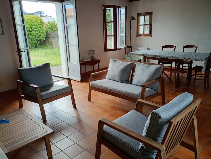 Maison Noirmoutrine Plain-pied Pour 5-6 Personnes - Noirmoutier-en-l'Île