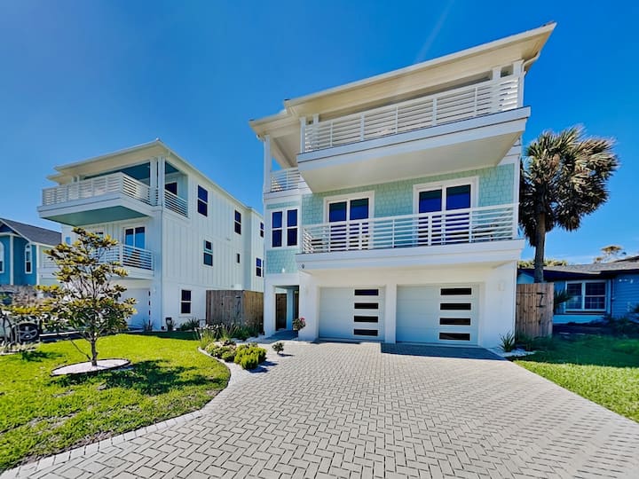 Ocean Retreat | Two Luxury Homes - St. Augustine Beach, FL