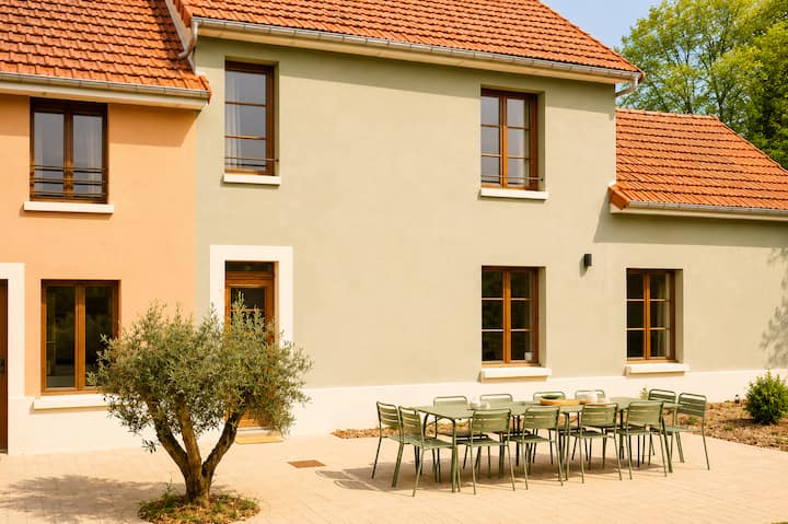 Le Nichoir Du Marais - Maison Verte Avec Jacuzzi - Eu