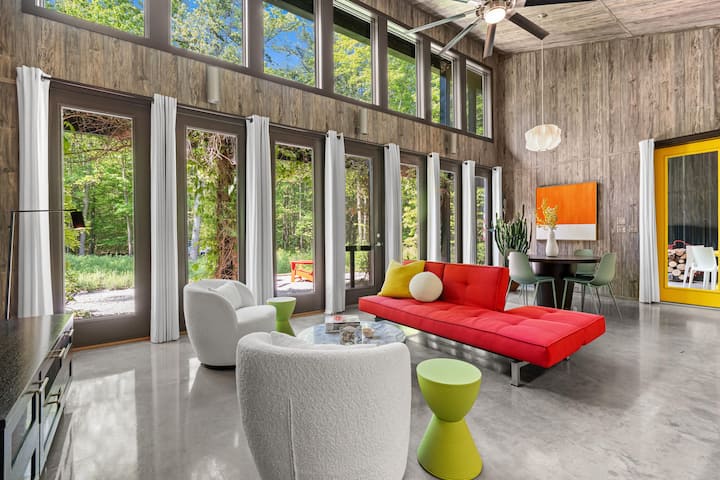 Sleek & Industrial-chic | Bring The Outdoors In - Saugatuck, MI