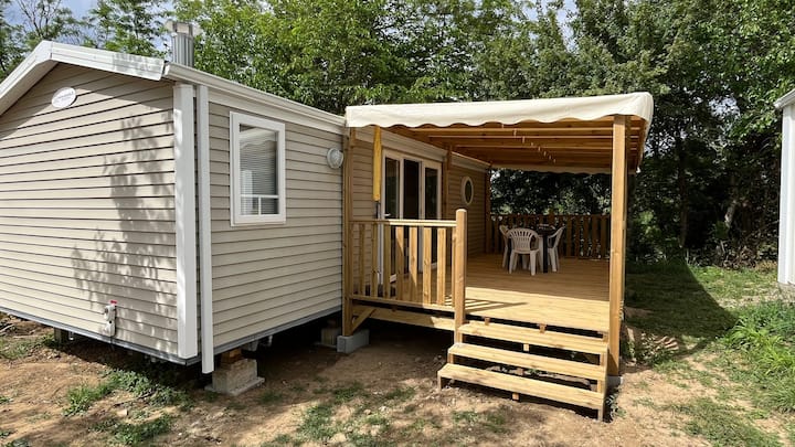 Mobil-home Au Bord De L'ardèche - Ruoms