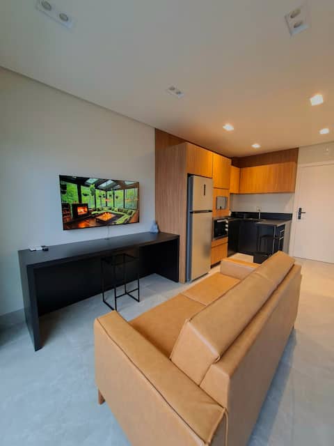 Top performing Airbnb: Studio 811 - Cozy and practical in Criciúma