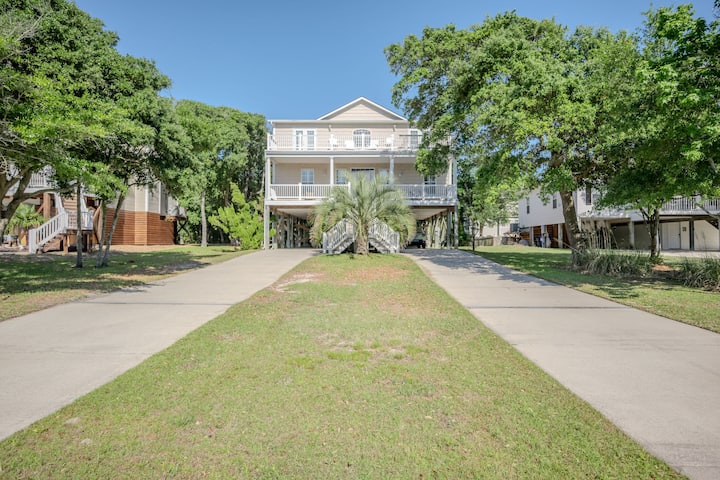 Beachview Bliss: Beautiful, Spacious, Easy Beach - Southport, NC