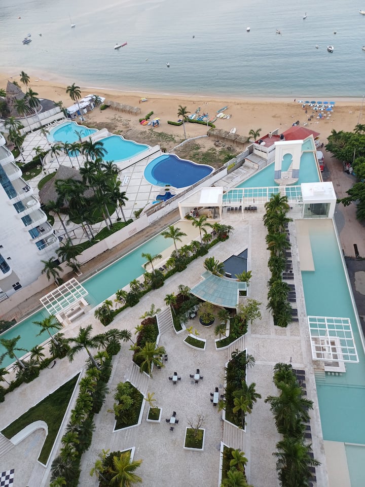 Departamento En Acapulco Con Hermosa Vista Al Mar. - 멕시코