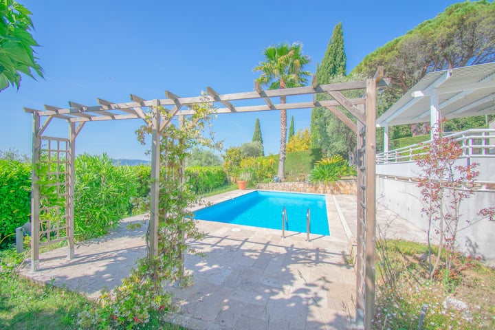 Grasse - Villa, Piscine, Vue Panoramique, 8p, Ac - Grasse