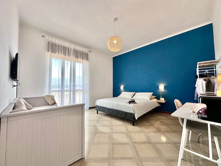 Matrimoniale Deluxe 4 Con Balcone Arredato Privato - Pompei