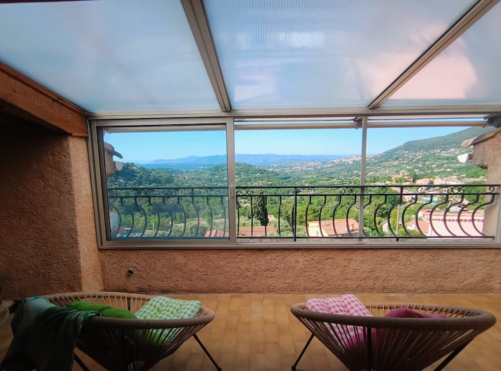 Charmante Maison De Village Avec Vue Mer ! - Grasse