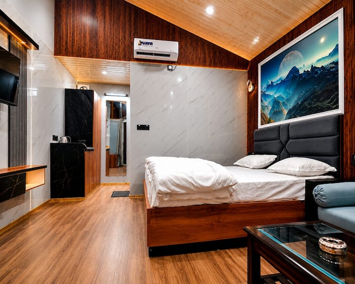 Double Room Attach-tehri Lakeview Sunrise Cottages - New Tehri