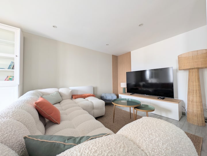 Maison Rénovée 115m² - Plage à 500m - Centre Ville - Bretaña