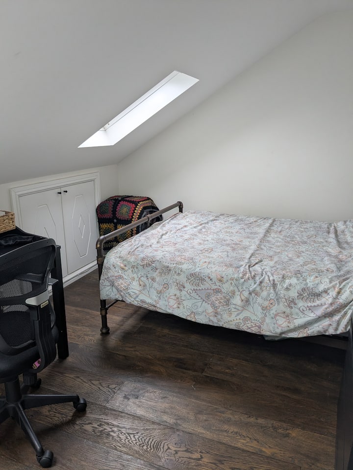 habitación en loft