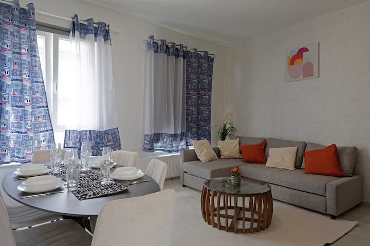 Cosy Duplex 2 Chambres  Lumineux  Bruxelles Laeken - Brüssel