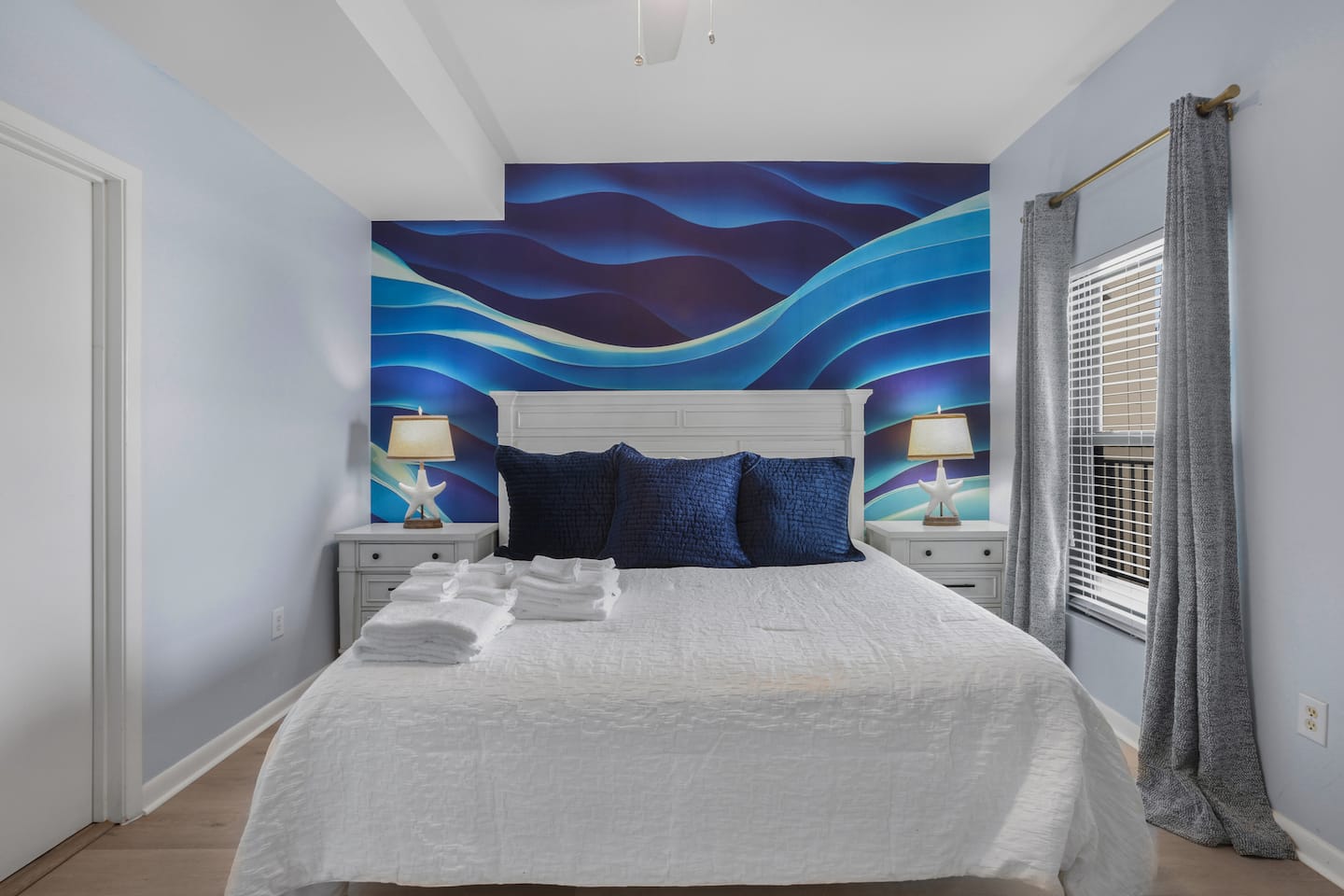 Bedroom — king bed