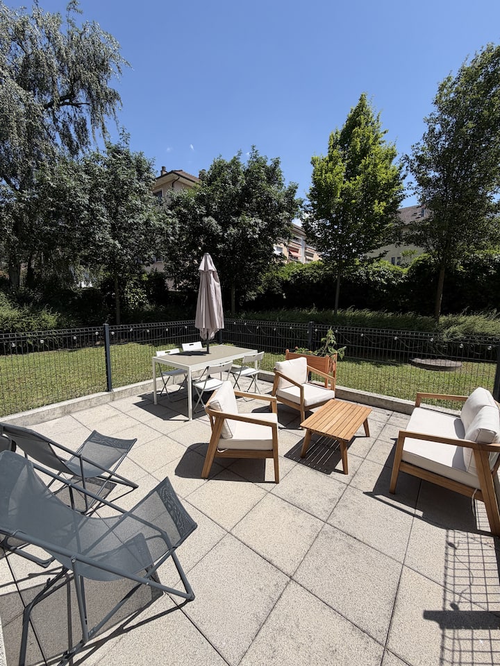 Appartement Lumineux 800m Du Lac Annecy - 5 Pers - Menthon-Saint-Bernard