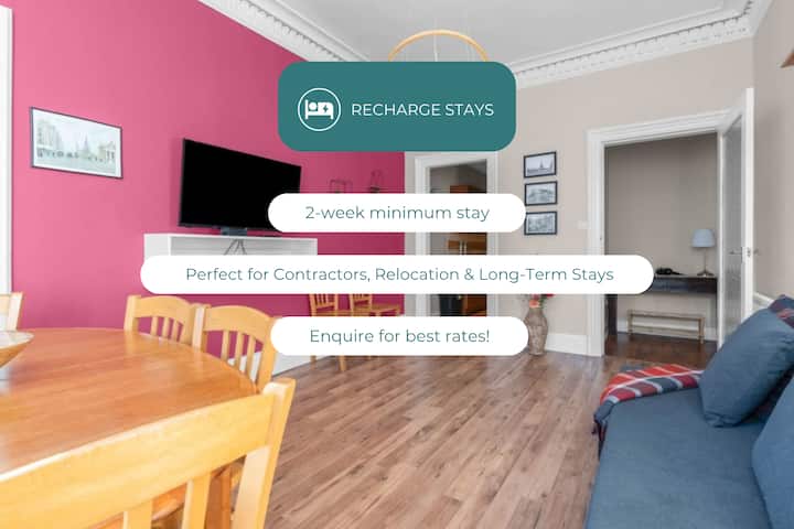 Stylish 3 Bdr| Sleeps 9|city Centre | Free Parking - Edinburgh