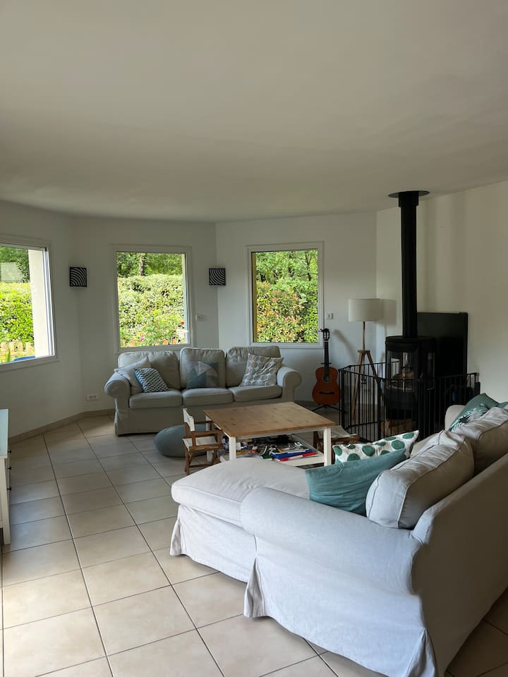 Maison Familiale Entre Océan Et Forêt - Landes
