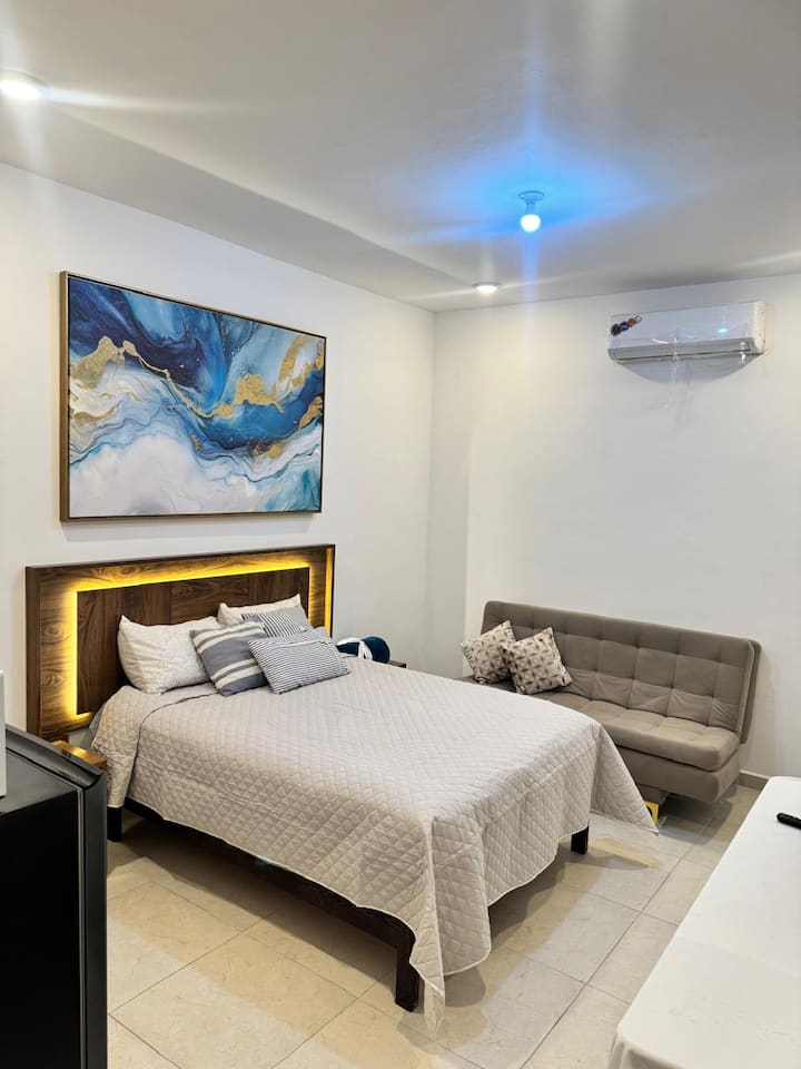 Depto. Tipo Loft Limpio, Cómodo Y Elegante - Ciudad Obregón