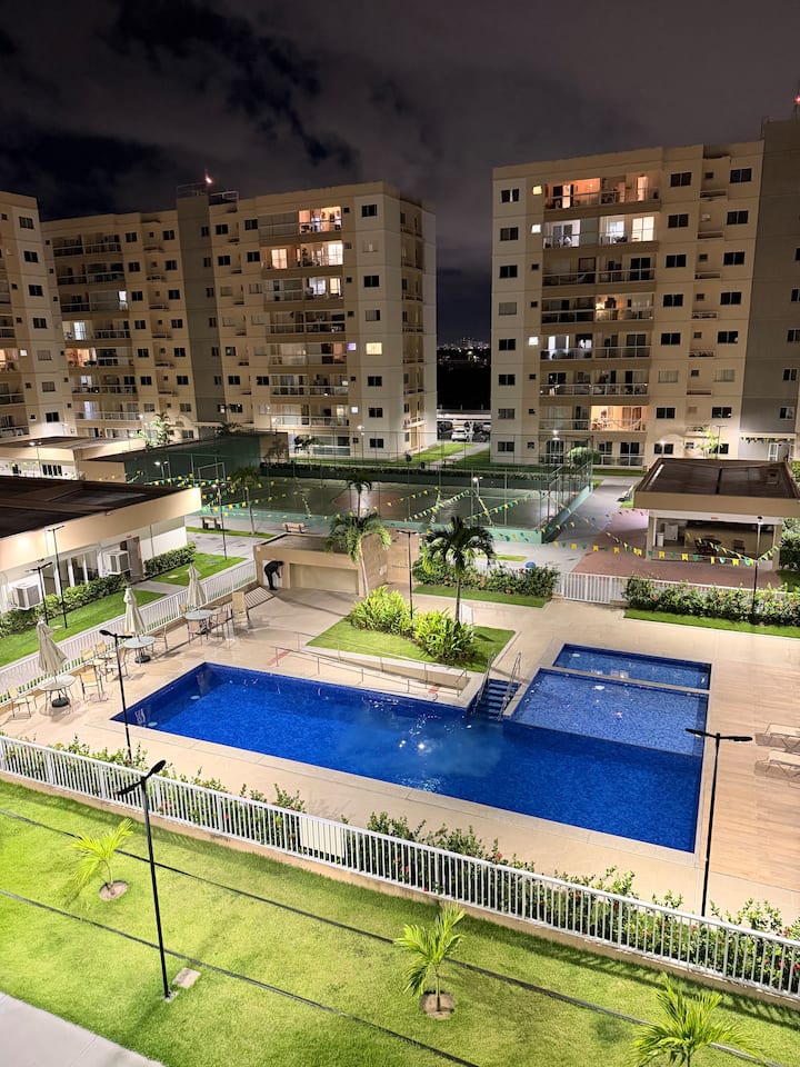 Ap Top 2/4 Vista Real, Tv, Ar, Academia E Piscina - Aracaju