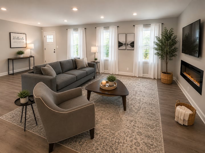 Relaxing 3br Home Near Atl | Sunroom + Ev Charger - Lithonia, GA